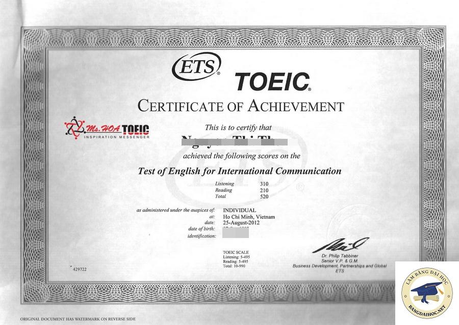 Làm Chứng Chỉ Ngoại Ngữ