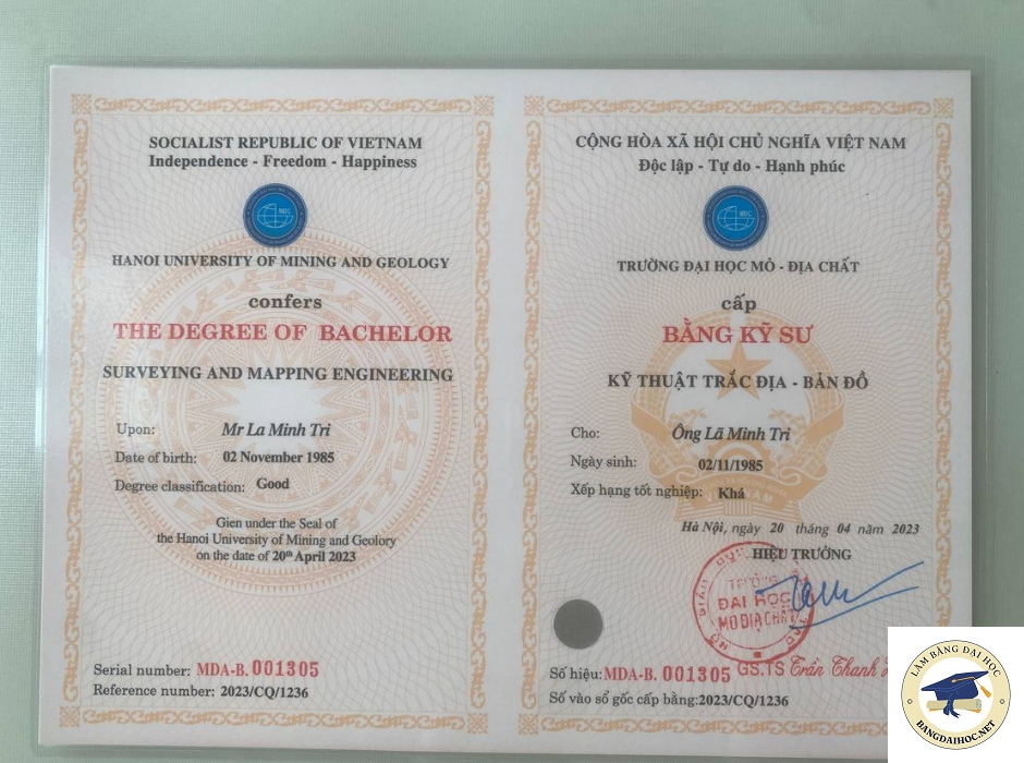 Bằng Đại Học Chuyên Tu